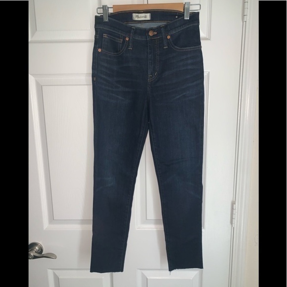 Madewell 9’’ mid rise skinny jeans